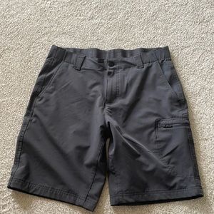 Mens soft black shorts   32 waist